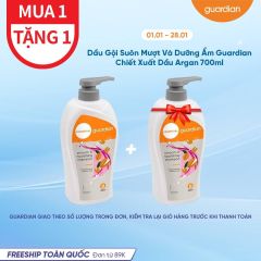 Dầu Gội Suôn Mượt Và Dưỡng Ẩm Guardian Smooth & Nourishing Chiết Xuất Dầu Argan 700ml