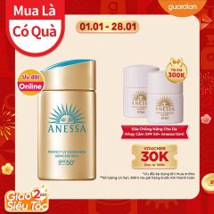 Sữa Chống Nắng Dưỡng Da Kiềm Dầu Bảo Vệ Hoàn Hảo Anessa Perfect Uv Sunscreen Skincare Milk Spf50+ Pa++++ 60Ml