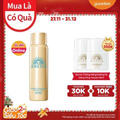 Xịt Chống Nắng Dưỡng Da Đa Năng Bảo Vệ Hoàn Hảo Anessa Perfect Uv Suncreen Skincare Spray Spf50+ Pa++++ 60G