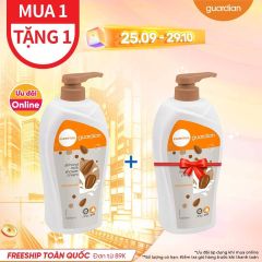 Sữa Tắm Dạng Kem Dưỡng Ẩm Guardian Essential Almond Milk Moisturising Shower Cream Sữa Hạnh Nhân 1000Ml