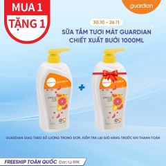 Sữa Tắm Tươi Mát Guardian Essential Grapefruit Refreshing Body Wash Chiết Xuất Bưởi 1000Ml