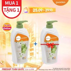 Sữa Tắm Dạng Kem Dưỡng Ẩm Guardian Essential Olive Moisturising Shower Cream Chiết Xuất Ô Liu 1000Ml