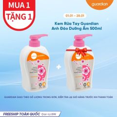 Kem Rửa Tay Guardian Anh Đào Dưỡng Ẩm 500Ml