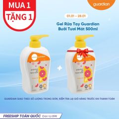 Gel Rửa Tay Guardian Bưởi Tươi Mát 500Ml