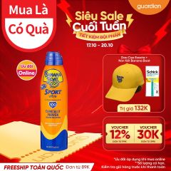 Xịt Chống Nắng Thể Thao Banana Boat SPF100 170G