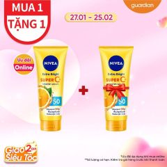 Dưỡng Thể Tinh Chất Vitamin C Hỗ Trợ Sáng Da Spf50 Nivea 320Ml