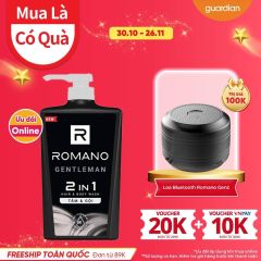 Sữa Tắm Gội Romano Gentleman 650G