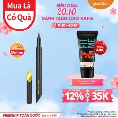 Bút Kẻ Mắt Nước Maybelline Hyper Sharp Extreme Liner #Bk-1 Ultra Black Đen 0,4Gr