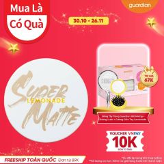 Phấn Nước Siêu Kiềm Dầu Lemonade Super Matte Cushion 02 Medium Light 15G