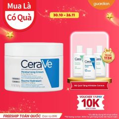 Kem Dưỡng Ẩm Dành Cho Da Khô Moisturising Cream Cerave 340Gr