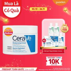 Kem Dưỡng Ẩm Dành Cho Da Khô Moisturising Cream Cerave 340Gr