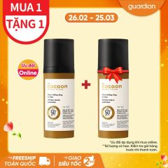 Kem Chống Nắng Bí Đao Quang Phổ Rộng Dành Cho Da Dầu, Nhạy Cảm Cocoon Winter Melon Sunscreen 50Ml