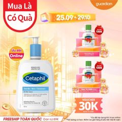 Sữa Rửa Mặt Dịu Nhẹ Cho Da Nhạy Cảm Cetaphil Gentle Skin Cleanser 500Ml