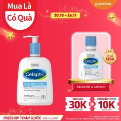 Sữa Rửa Mặt Dịu Nhẹ Cho Da Nhạy Cảm Cetaphil Gentle Skin Cleanser 500Ml