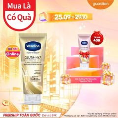 Sữa Dưỡng Thể Hỗ Trợ Sáng Da Chống Nắng Vaseline Healthy Bright Gluta-Hya Serum Brust Uv Lotion 330Ml