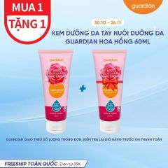 Kem Dưỡng Da Tay Nuôi Dưỡng Da Guardian Ha Nourishing Rose Hand Cream Chiết Xuất Hoa Hồng 60Ml 