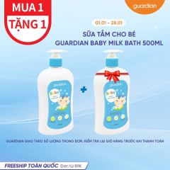 Sữa Tắm Cho Bé Guardian Baby Milk Bath 500ml