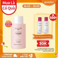 Nước Cân Bằng Cấp Ẩm Và Làm Mịn Chiết Xuất Hoa Hồng Dành Cho Mọi Loại Da Byphasse Gentle Toning Lotion With Rose Water All Skin Types 500Ml