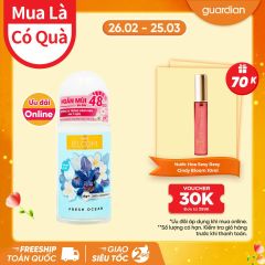 Lăn Khử Mùi Cindy Bloom Hương Nước Hoa Fresh Ocean - Năng Động 50Ml