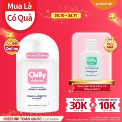 Dung Dịch Vệ Sinh Phụ Nữ Chilly Delicato 200Ml