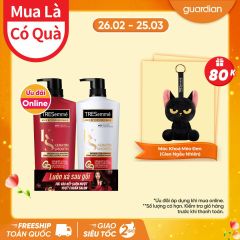 Combo Dầu Gội + Dầu Xả Tresemme Keratin Smooth Vào Nếp Suôn Mượt 480G x 2