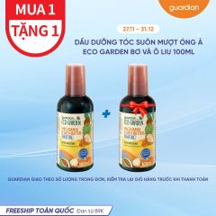 Dầu Dưỡng Tóc Suôn Mượt Óng Ả Eco Garden Avocado & Olive Silky & Smooth Hair Oil Chiết Xuất Từ Bơ Và Ô Liu 100ml