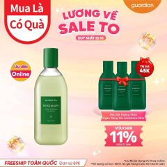 Dầu Gội Hương Thảo Ngăn Rụng Tóc Aromatica Rosemary Scalp Scaling Shampoo 400Ml