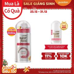 Lăn Khử Mùi Dưỡng Sáng LASHE SUPERFOOD 50ml