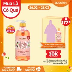 Sữa Tắm Thiên Nhiên Purite Cherry Blossom Hương Hoa Anh Đào 850ml