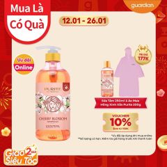 Sữa Tắm Thiên Nhiên Purite Cherry Blossom Hương Hoa Anh Đào 850ml