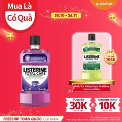 Nước Súc Miệng Chăm Sóc Toàn Diện Listerine Total Care 750ml