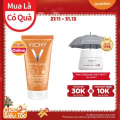 Kem Chống Nắng Không Gây Nhờn Rít Vichy Capital Soleil Mattifying Dry Touch Face Fluid 50Ml