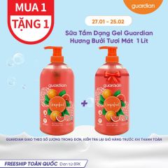 Sữa Tắm Dạng Gel Hương Bưởi Tươi Mát Guardian Essential Grapefruit Refreshing Body Wash 1000Ml