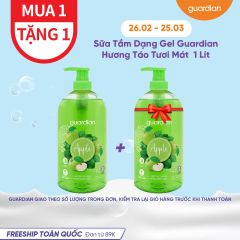 Sữa Tắm Dạng Gel Hương Táo Tươi Mát Guardian Essential Refreshing Apple Body Wash 1000Ml