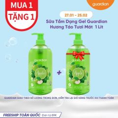 Sữa Tắm Dạng Gel Hương Táo Tươi Mát Guardian Essential Refreshing Apple Body Wash 1000Ml