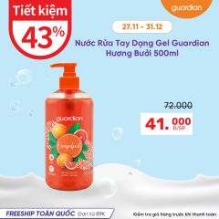 Nước Rửa Tay Dạng Kem Dưỡng Ẩm Guardian Essential Cherry Blossom Moisturising Cream Hand Wash Hương Hoa Anh Đào 500Ml