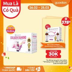 Nước Uống Hỗ Trợ Sáng Da, Làm Chậm Quá Trình Lão Hóa Kinohimitsu Collagen Diamond 10 Chai 