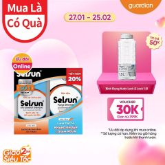 Combo Dầu Gội & Sữa Tắm Selsun Trị Gàu Và Giảm Ngứa Da 100ml+150ml