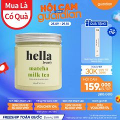 TẨY TẾ BÀO CHẾT HELLA BEAUTY MATCHA (CHO MỌI LOẠI DA) 500G