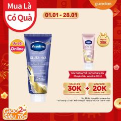 Serum Dưỡng Thể Vaseline Overnight Radiance Repair Serum Burst Lotion 330ml 