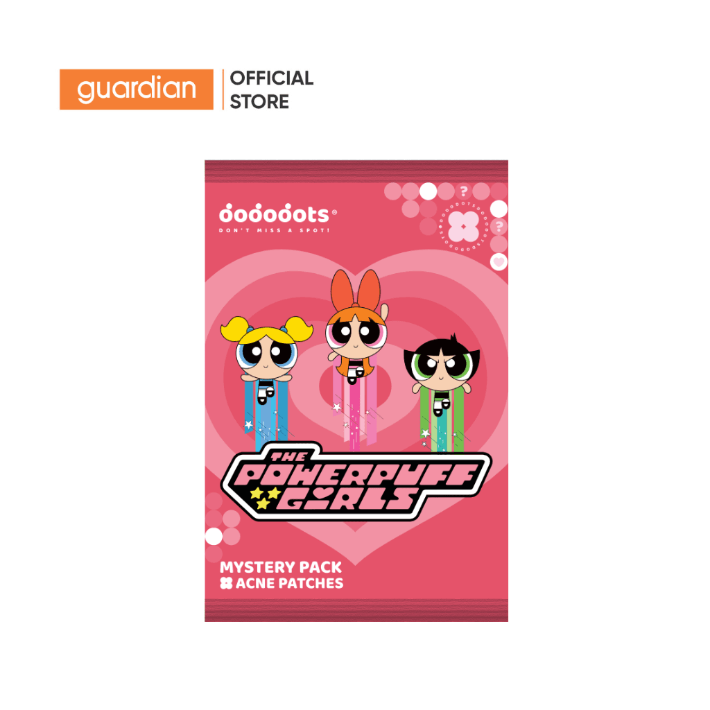 Túi Mù Miếng Dán Mụn Nhiều Màu Sắc Dododots Acne Patch Powerpuff Girl 30 Miếng