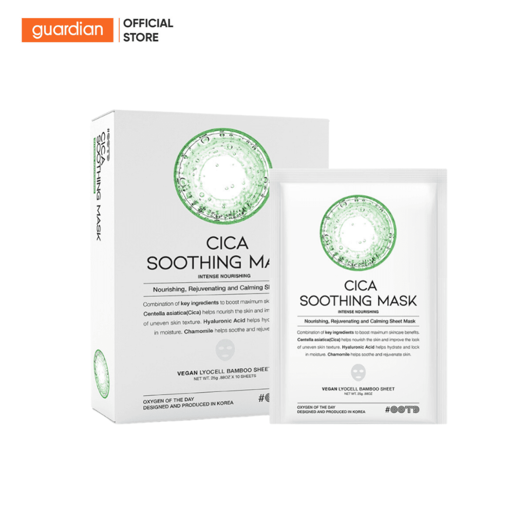 Mặt Nạ Dưỡng Ẩm Da OOTD Cica Soothing Mask 25G