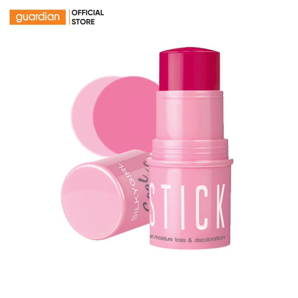 Má Hồng Dạng Thỏi Silkygirl Cool Chic Blush Stick 01 Peach Màu Hồng Đào 4Gr