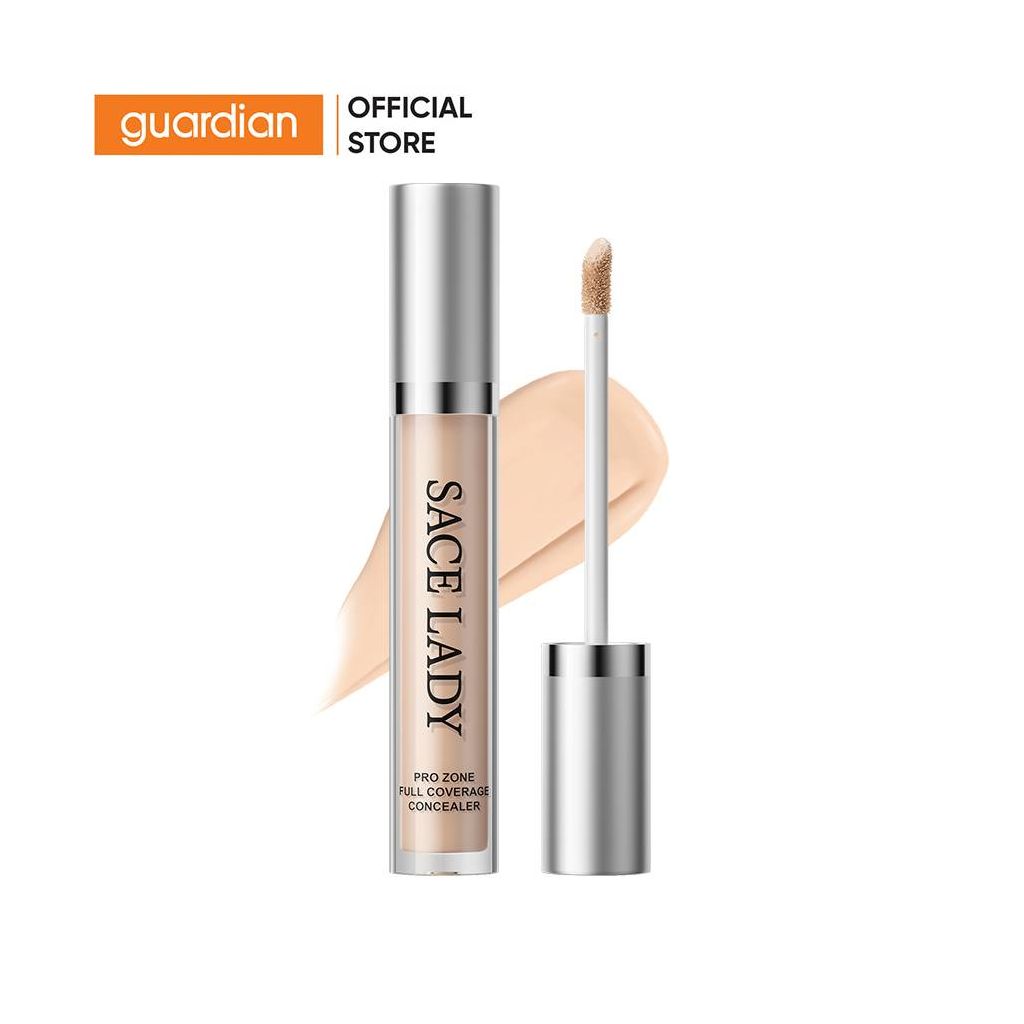 Kem Che Khuyết Điểm Sace Lady Pro Zone 24hr Full Coverage Concealer Shade #01 5g