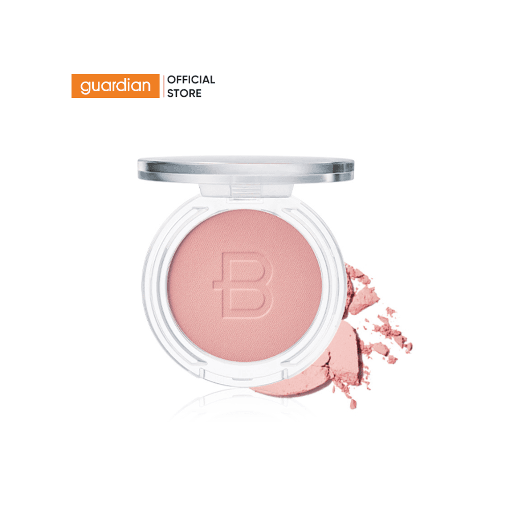 Phấn Má Hồng Mịn Lì Bom Mood Flex Powder Blush #01 Warm Pink Hồng Phấn 4,5gr