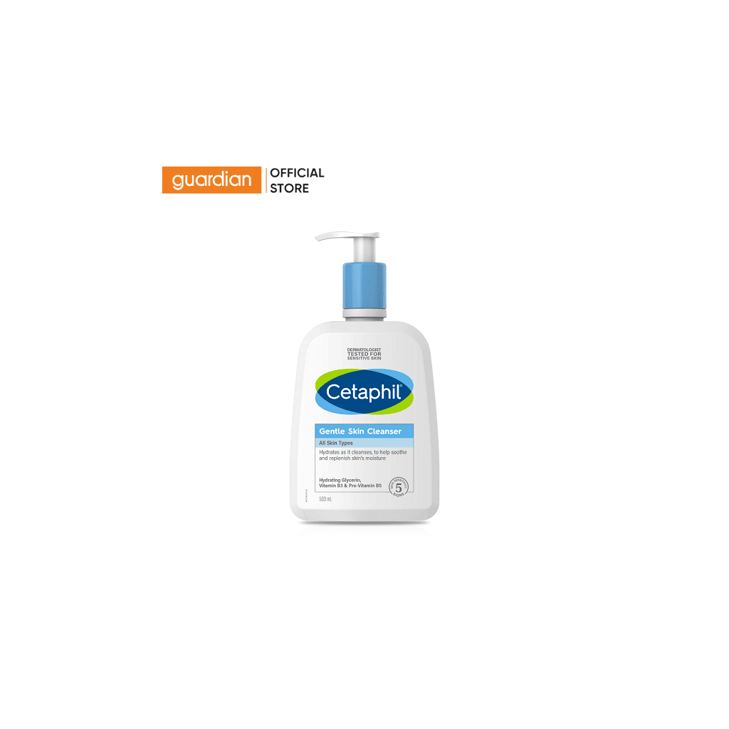 Sữa Rửa Mặt Dịu Nhẹ Cho Da Nhạy Cảm Cetaphil Gentle Skin Cleanser 500Ml