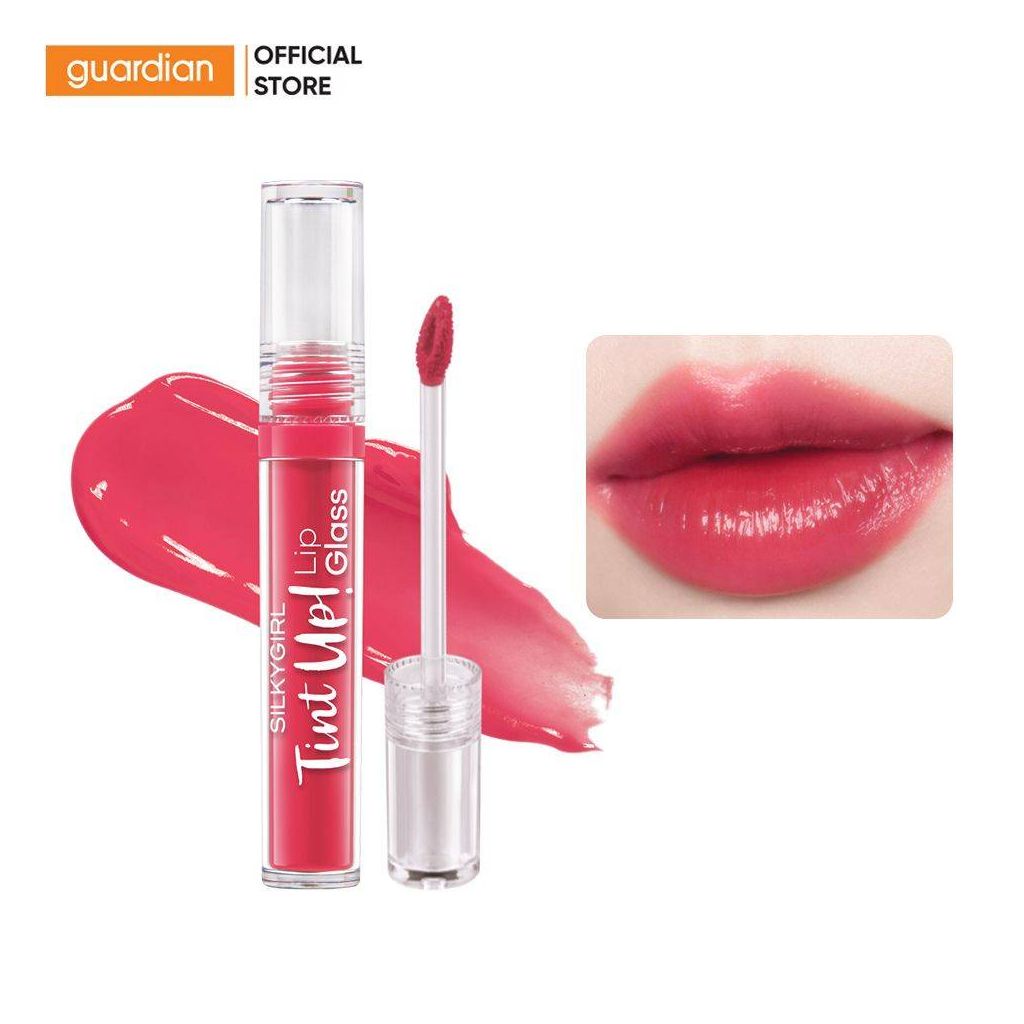 Son Tint Bóng Silkygirl Tint Up Lip Glass #04 Melon Hồng Dâu 3G