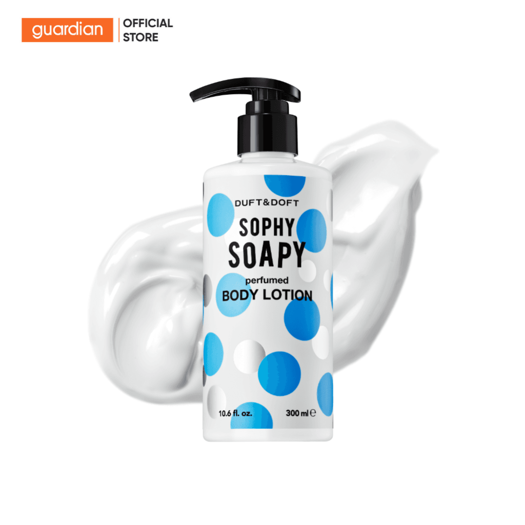 LOTION DƯỠNG THỂ DUFT&DOFT HƯƠNG NƯỚC HOA SOPHY SOAPY 300ML