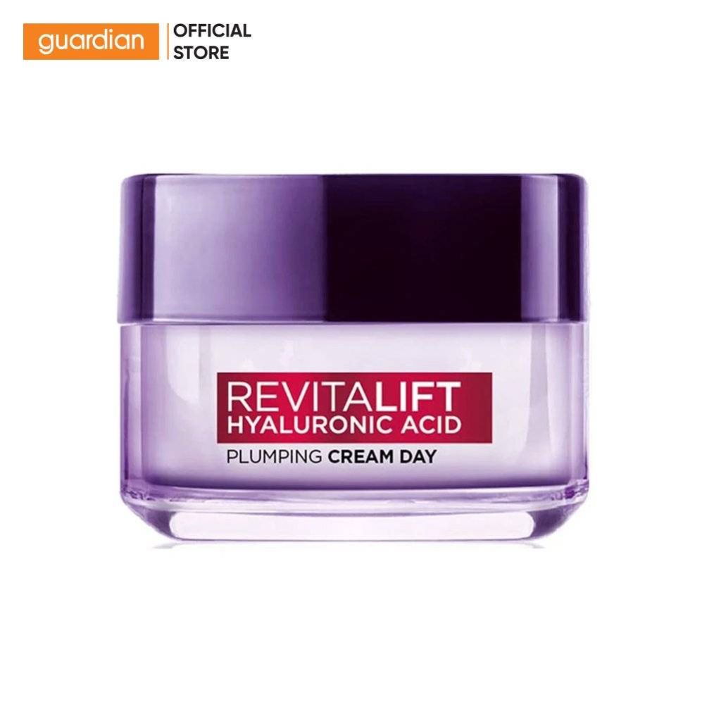 Kem Dưỡng Ban Ngày Cấp Ẩm Giảm Nhăn Revitalift Hyaluronic Acid Plumping Cream Day L'Oréal 50Ml