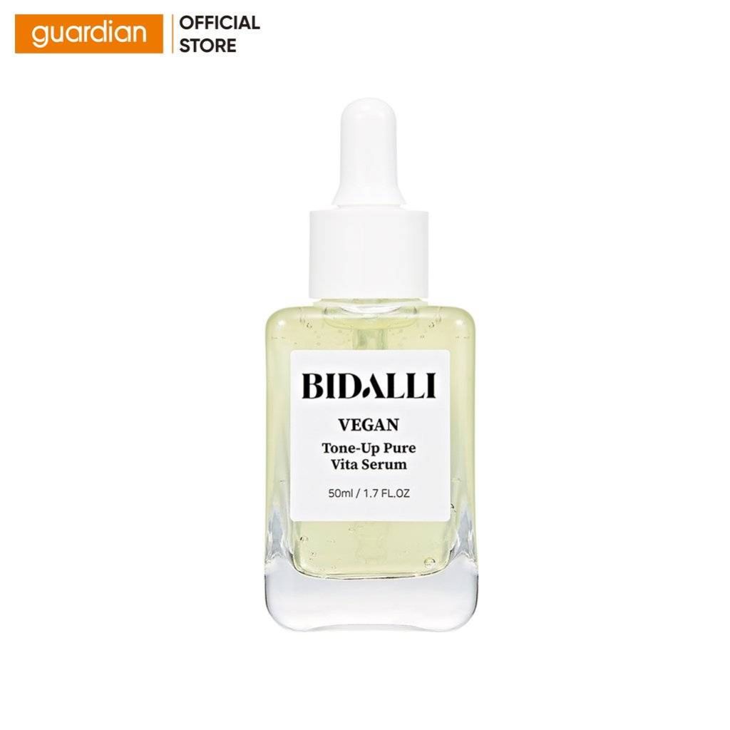 Tinh Chất Dưỡng Sáng Da, Làm Dịu Da Bidalli Vegan Tone-Up Pure Vita Serum 50ml